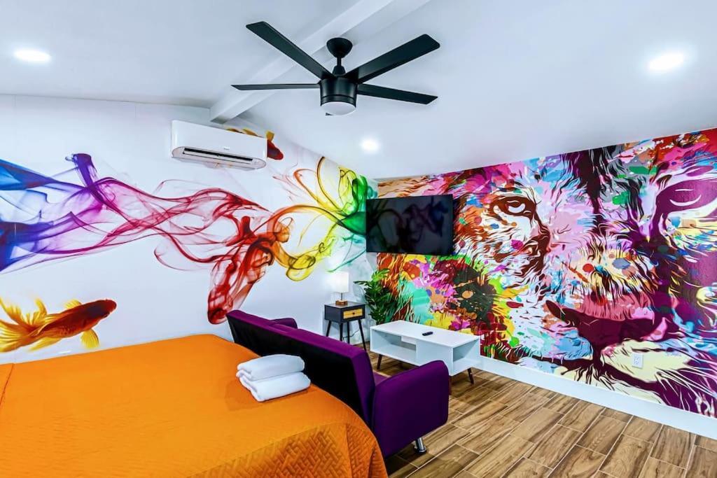 Phoenix Retreat - Studio With King Bed - 10 Min From Airp - Unit C 외부 사진