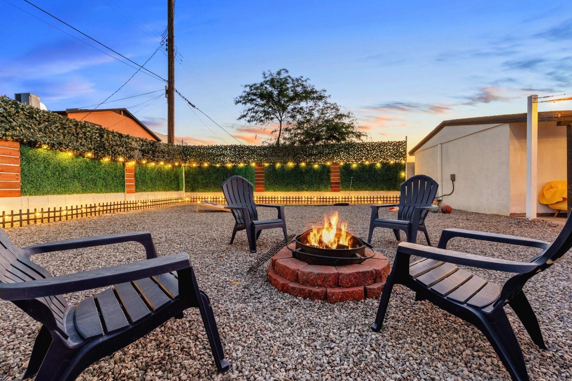 Phoenix Retreat - Studio With King Bed - 10 Min From Airp - Unit C 외부 사진